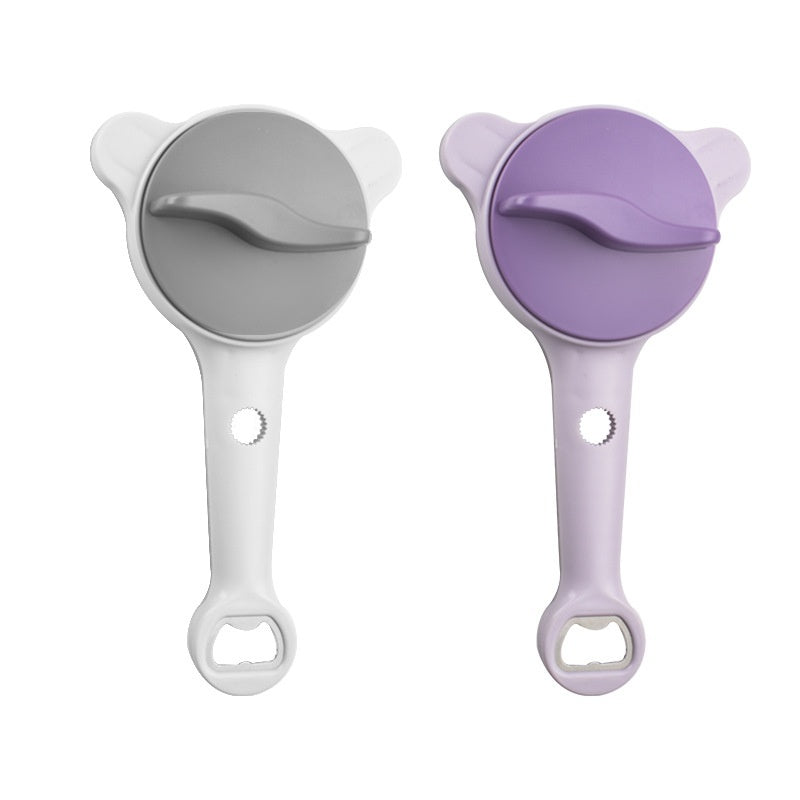 Non-slip, Effortless Can Opener Manual Adjustable Lid Opener Gronata
