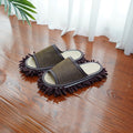 Removable And Washable Floor Slippers Linen For Home Cleaning Gronata
