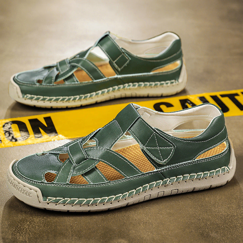 New Roman-style Flat Woven Soft-soled Lightweight Gronata
