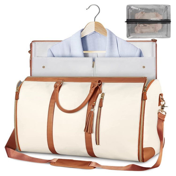 Large Capacity Travel Duffle Bag Women's Handbag Folding Suit Bag Waterproof Clothes Totes Gronata