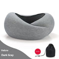 Soft Memory Foam Travel Neck Pillow U Shape Adjustable Support Comfortably Sleeping On Plane Car Office Noon Break Gronata