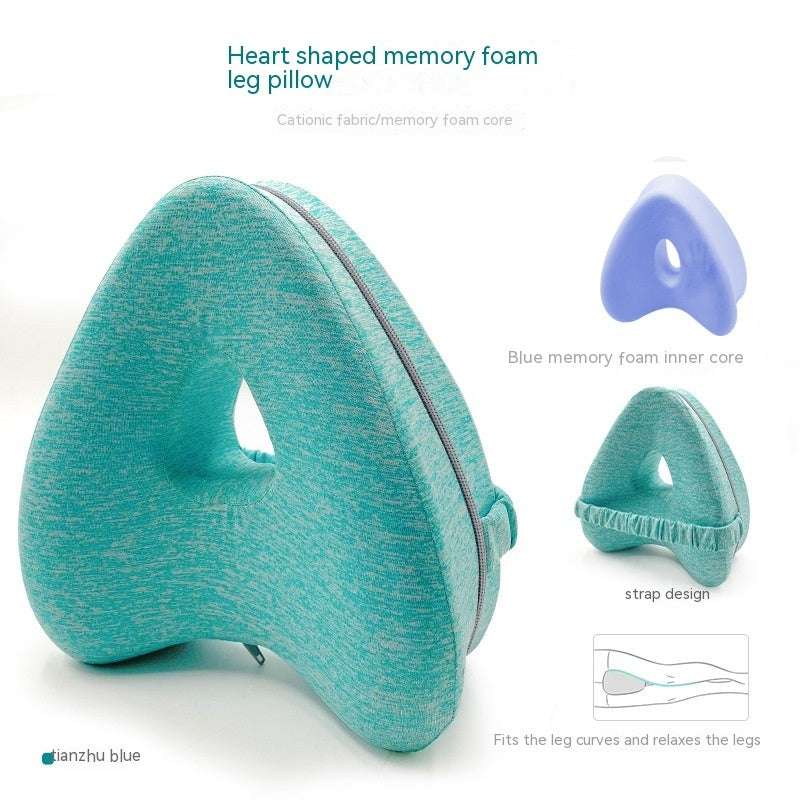 Heart-shaped Memory Foam Leg Pillow Contour Legacy Leg Pillow Gronata