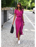Women's Fashionable Printed Beach Dress Gronata