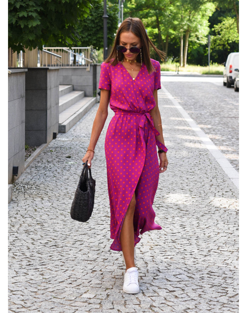 Women's Fashionable Printed Beach Dress Gronata