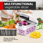 Household Multi-function Vegetable Chopper Kitchen 15-in-one Gronata