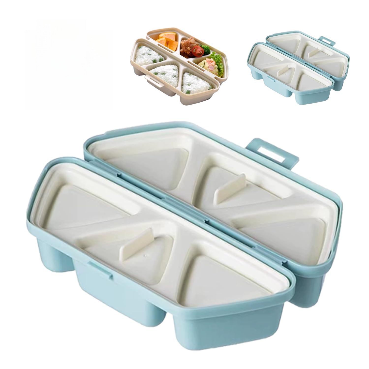 Foldable Creative Bento Box Onigiri Mold Set Gronata