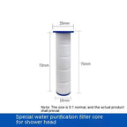 The Third Gear Adjustable Strong Supercharged Shower Head Household Bath Shower Hose Shower Head Gronata
