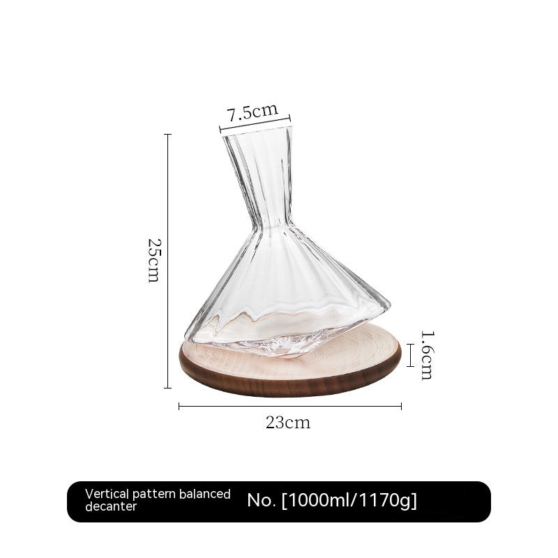 Home Crystal Glass Red Wine Wine Decanter