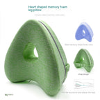 Heart-shaped Memory Foam Leg Pillow Contour Legacy Leg Pillow Gronata
