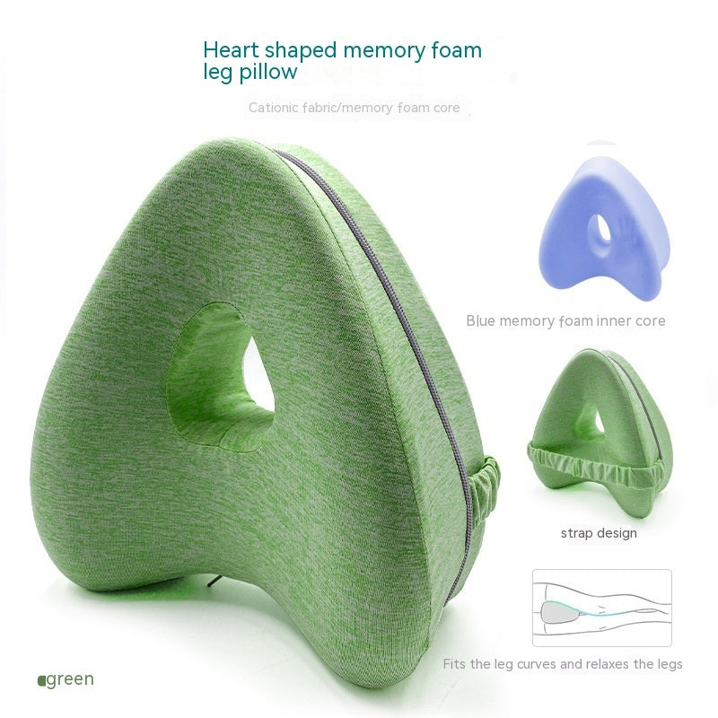 Heart-shaped Memory Foam Leg Pillow Contour Legacy Leg Pillow Gronata