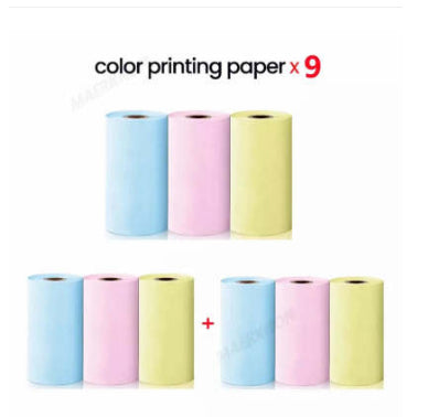 Portable Mini Thermal Label Printer Home Photo Printer Student Wrong Question Printer Bluetooth-compatible Mini Label Printer Price Tag Gronata