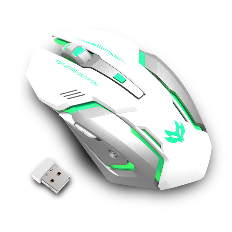 Wireless Charging Silent Gaming Mouse Machinery Gronata