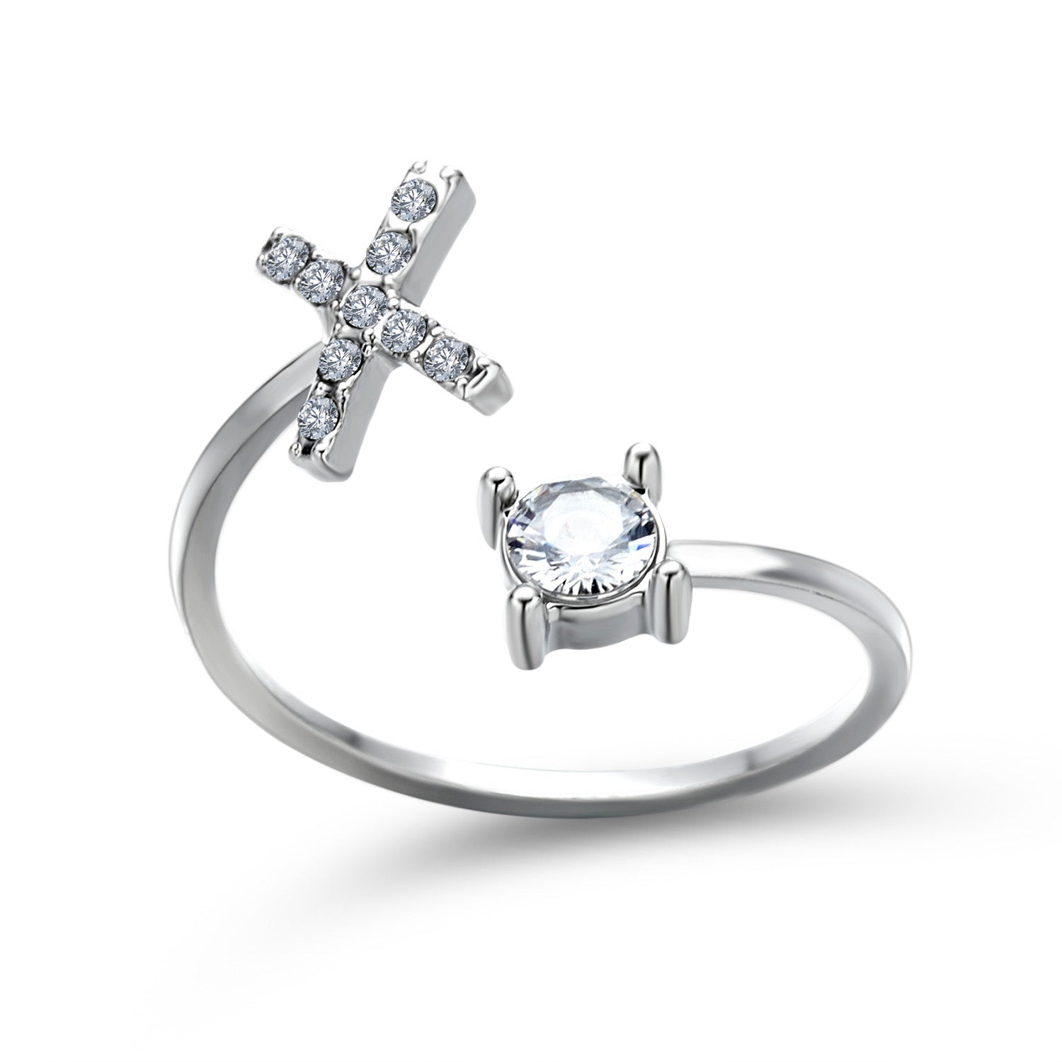 New Design Adjustable 26 Initial Letter Ring Fashion Jewelry For Women Simple Elegant Jewelry Gronata