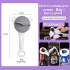 Non-slip, Effortless Can Opener Manual Adjustable Lid Opener Gronata