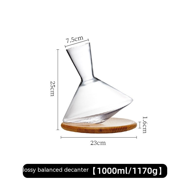 Home Crystal Glass Red Wine Wine Decanter