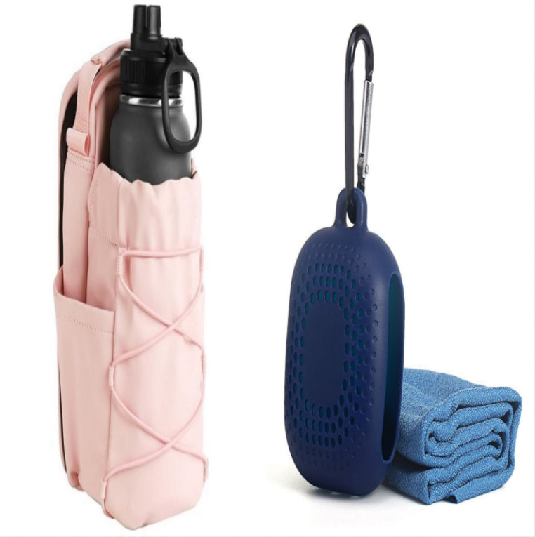 Fitness Magnetic Kettle Bag Crossbody Bag Magnetic Gym Bag For Men And Women Sling Bottle With Magnetic Attachment  Water Bottle Holder Gronata