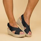Rubber Viscose Shoes Side And Back Women's Sandals Gronata