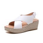 Rubber Viscose Shoes Side And Back Women's Sandals Gronata