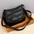 Soft Leather Sense Large Capacity Ladies Messenger Bag Gronata