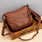 Soft Leather Sense Large Capacity Ladies Messenger Bag Gronata