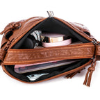 Soft Leather Sense Large Capacity Ladies Messenger Bag Gronata