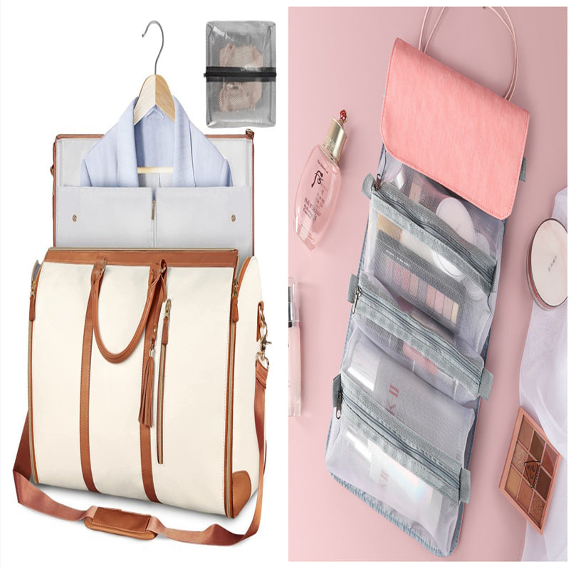Large Capacity Travel Duffle Bag Women's Handbag Folding Suit Bag Waterproof Clothes Totes Gronata