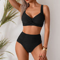 Swimwear Women's Sexy High Waist Split Swimsuit Gronata