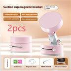 Foldable Magnetic Vacuum Car Phone Holder Foldable Suction Cup With Suction Cup Hands-Free Navigation For Smart Phone Gronata