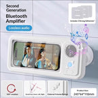 Bathroom Waterproof Mobile Phone Box Bluetooth Speaker Audio Bath TV Stand Mobile Phone Holder 360 Degree Rotation Touch Screen Gronata