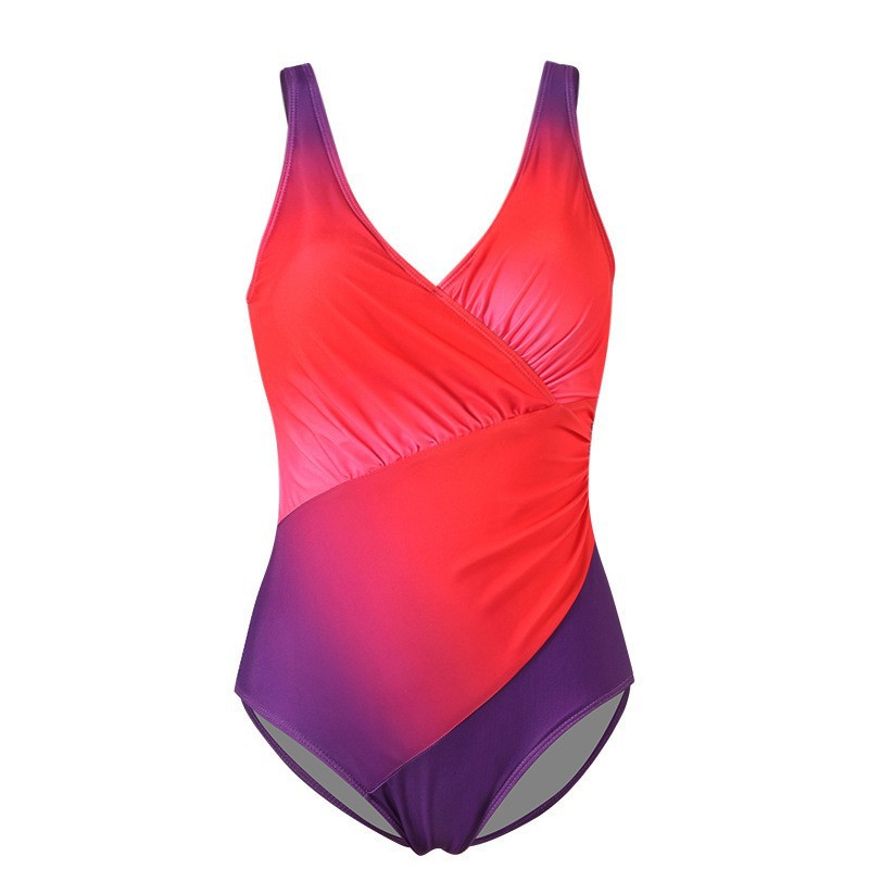 One Piece Swimsuit Bikini Covering Belly Thin Gronata
