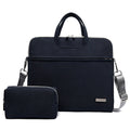 PU Leather Women Laptop Bag Notebook Carrying Case Briefcase For Macbook Air 13.3 14 15.6 Inch Men Handbags Shoulder Mouse Bag Gronata