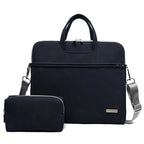 PU Leather Women Laptop Bag Notebook Carrying Case Briefcase For Macbook Air 13.3 14 15.6 Inch Men Handbags Shoulder Mouse Bag Gronata