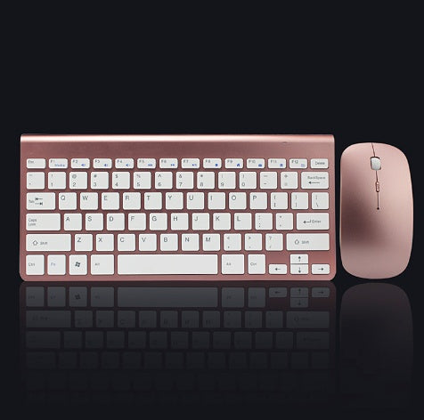 2.4G Wireless Keyboard And Mouse Protable Mini Keyboard Mouse Combo Set For Notebook Laptop Mac Desktop PC Computer Smart TV PS4 Gronata