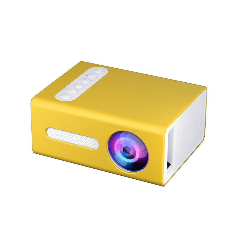 Home Office T300 Projector HD 1080P Miniature Mini Projector Gronata