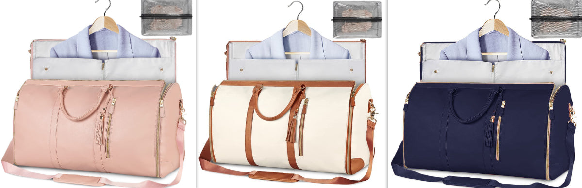 Large Capacity Travel Duffle Bag Women's Handbag Folding Suit Bag Waterproof Clothes Totes Gronata