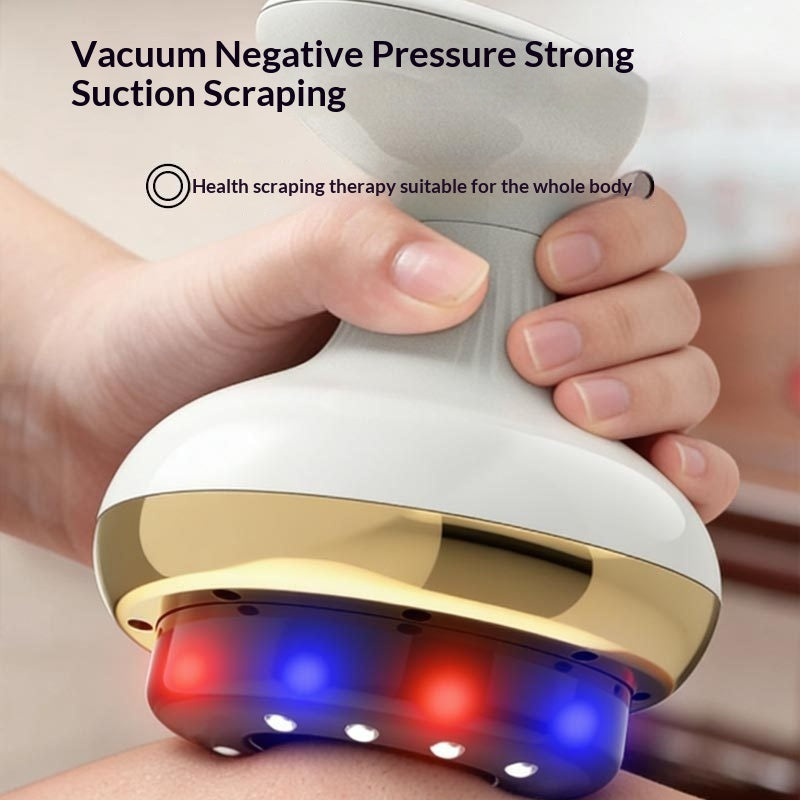 Electric Gua Sha Board Beauty Massager Cupping Device Electric Meridian Brush Home Abdominal Massage Gua Sha Board Massager Gronata