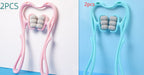 Multifunctional Manual Six-wheel Neck Massager Massage Relieve Roller Massage Tool Gronata