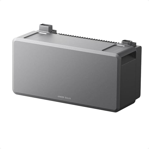 Anker SOLIX B6000 Battery Module for E10, 6kWh Expandable Capacity, Unlock 10kW Turbo Output, Automotive-Grade LFP Cells, 10-Year Lifespan, 4,000+ Cycles, UL 9540A Certified Gronata