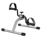 RYGEO Pedal Exerciser Mini Exercise Bike for Leg and Arm Recovery Exercise Lightweight and Portable Floor Bike(Silver) Gronata