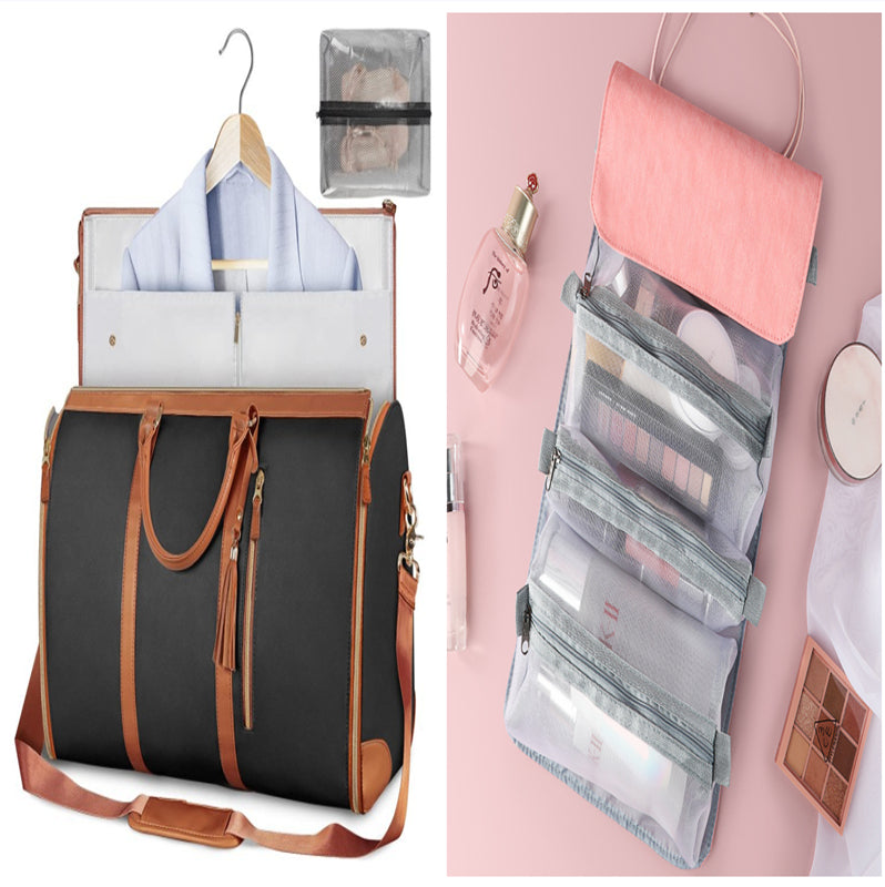 Large Capacity Travel Duffle Bag Women's Handbag Folding Suit Bag Waterproof Clothes Totes Gronata