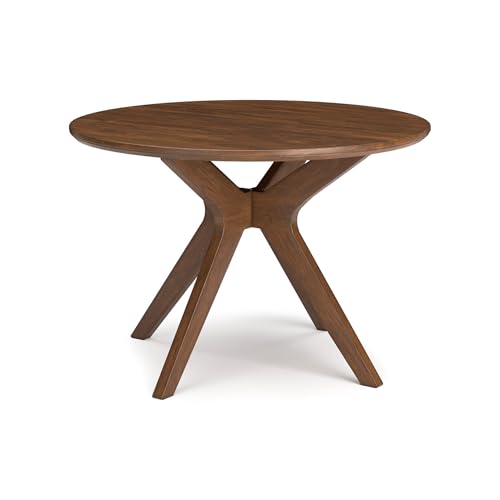 Signature Design by Ashley Lyncott Traditional Round Dining Room Table, Seats up to 4, Brown, 45" W x 29.75" H Gronata
