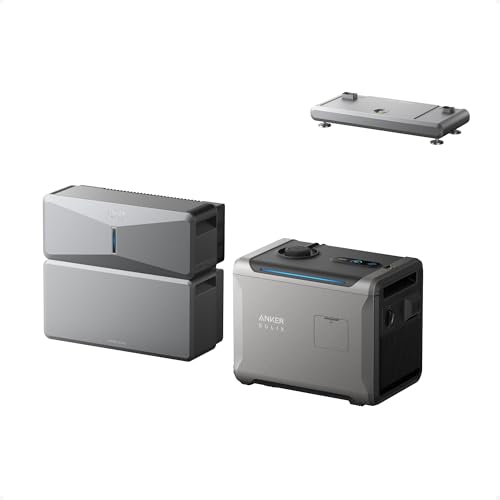 Anker SOLIX E10, Smart Generator 5500 (Not for CA), Infinite Backup, 6kWh Battery, 7.6kW Rated, 120 LRA, 9kW Solar, Tri-Fuel, 5x Backup Time, Up to 12-Month 0% APR Gronata