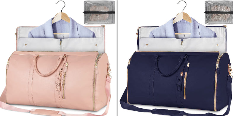 Large Capacity Travel Duffle Bag Women's Handbag Folding Suit Bag Waterproof Clothes Totes Gronata