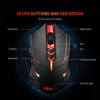 Power-Saving Silent Luminous Wireless Mouse Gronata