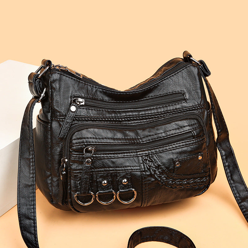 Women's Fashion Casual Soft Leather Bag Gronata