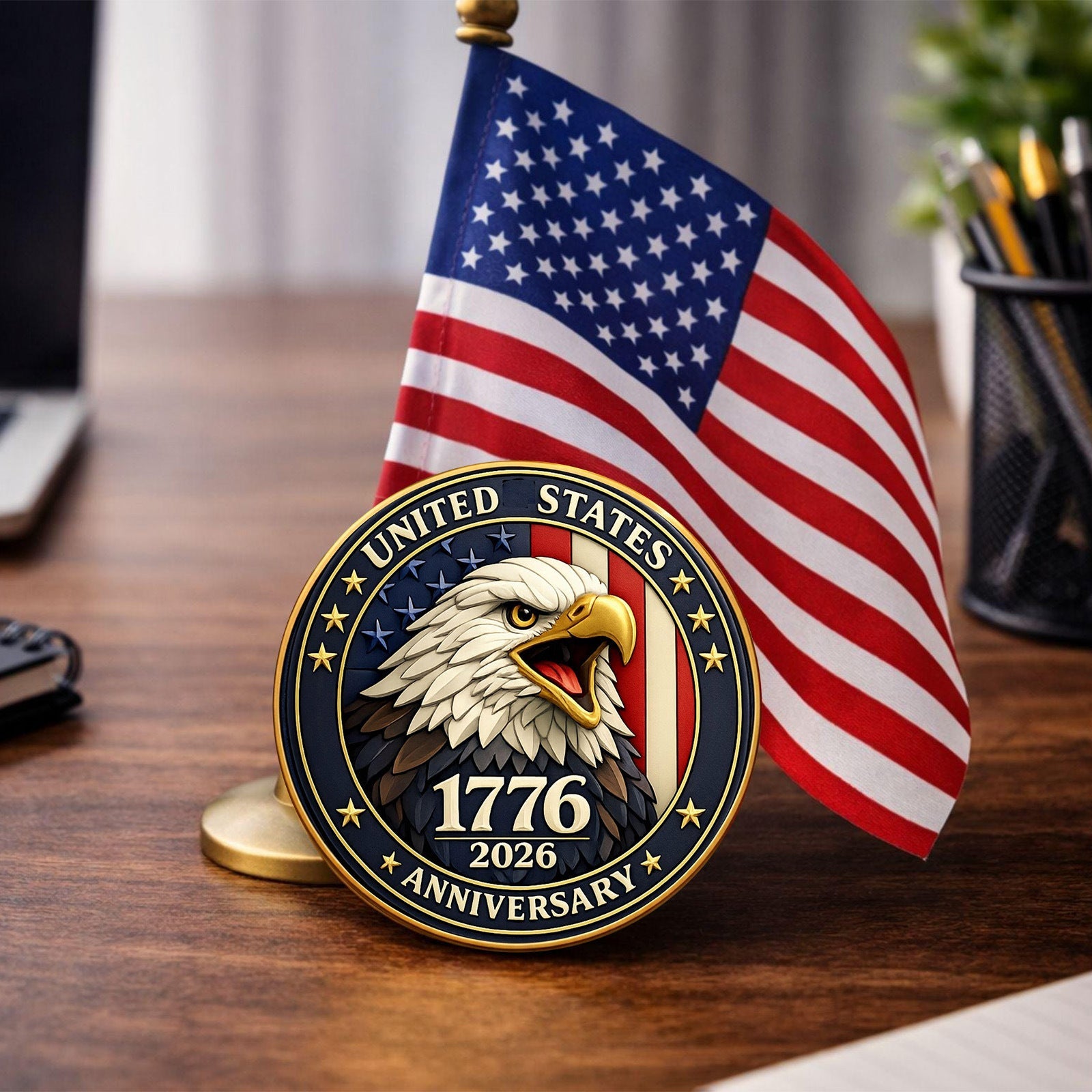 3D Embossed 250th Anniversary Commemorative Coin Gronata
