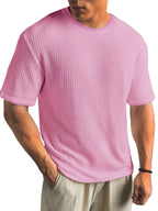 Casual Versatile Solid Color Men's Summer T-shirt Gronata