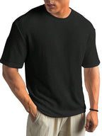 Casual Versatile Solid Color Men's Summer T-shirt Gronata