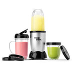 Magic Bullet Blender, Small, Silver, 11 Piece Set Gronata