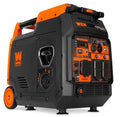 WEN Quiet and Lightweight 4800-Watt Dual Fuel RV-Ready Electric Start Portable Inverter Generator with Fuel Shut Off and CO Watchdog (DF480iX) Gronata